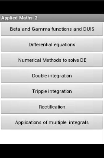 Applied Maths-2 Screen 3
