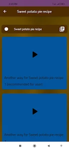 Sweet potato pie recipe