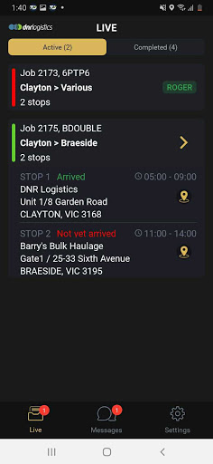 TD Driver Screen 3