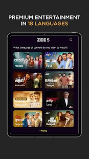 ZEE5 Movies, Web Series, Shows Captura de pantalla