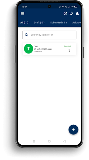 VaxReport screenshot 1