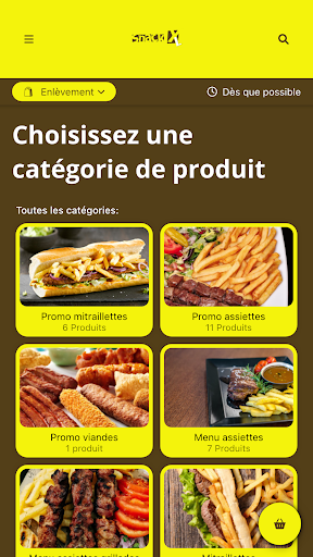 Android application Snack XL Auvelais screenshort