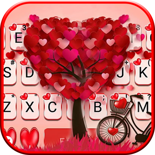 Lovely 3D Heart Theme  Icon