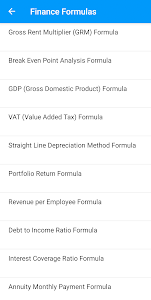 Accounting Formulas Unknown