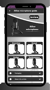 fifine microphone Guide