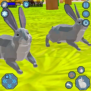 Rabbit Simulator Animals Games