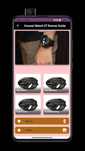 Huawei Watch GT Runner Guide Screenshot 1 - AppWisp.com