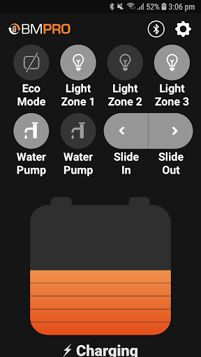 Android application BMPRO Odyssey screenshort