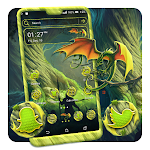 Cover Image of Unduh Green Dragon Theme Launcher  APK