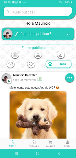 Android application WOF screenshort