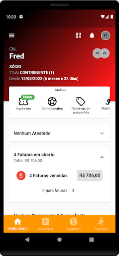 Clube Valinhense Screen 2