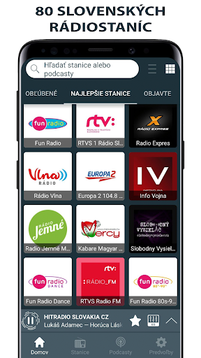 Android application Radio Slovakia - radio online screenshort