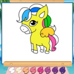 Cover Image of Download Pony Coloring Book  APK