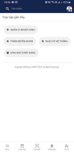 Android application IL-SUNG TECH screenshort