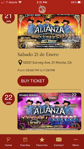 Promociones Freddy Screen 2