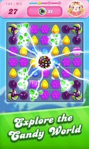Candy Crush Saga MOD APK Unlimited Gold Bars and Boosters 1
