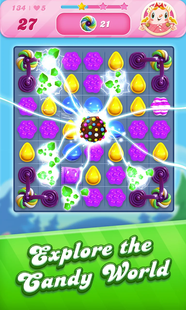 About Candy Crush Saga Mod Apk