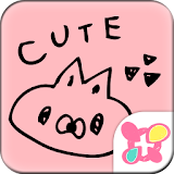 Cute Theme-Cute, Happy, Love- icon