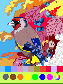 Captura de Pantalla 14 Libro para colorear pájaros android