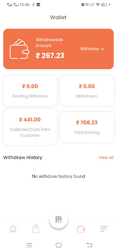 Delivery Basket - Store App Screen 3