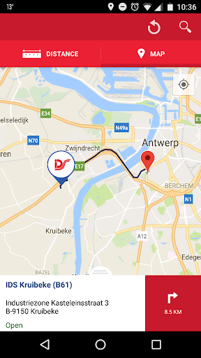 Android application IDS Stations screenshort