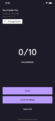 Headfirst Doorlist Scanner Screen 2