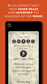Captura de Pantalla 7 Runes Reading - Runic Cross android