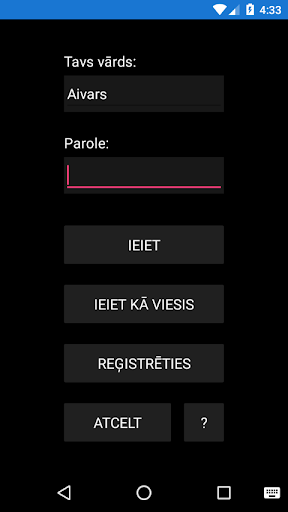 Android application Zole screenshort