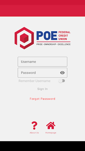 Android application Post Office Employees FCU screenshort