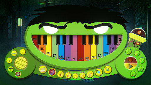 Green Baby Piano Sound Music