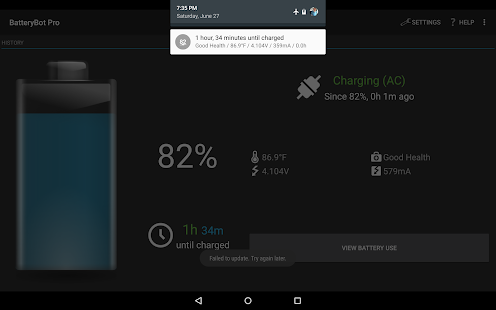 BatteryBot Pro Screenshot