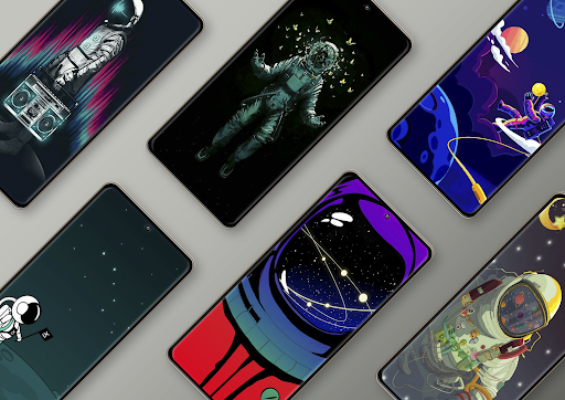 Astronaut And Space Wallpaper