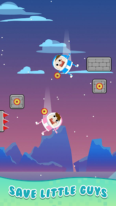 Fall Rush : Rope Rescue - Screenshot 4