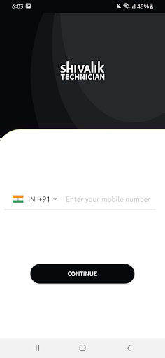 Android application Technician Shivalik screenshort
