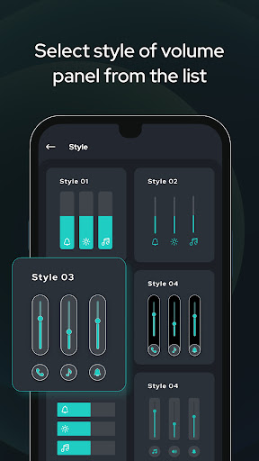 Screenshot of Volume Style