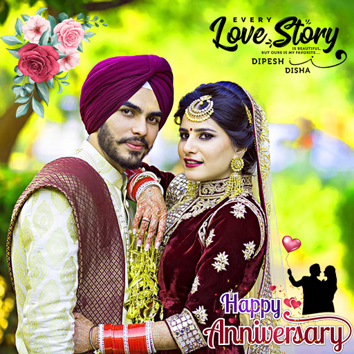Marriage Anniversary PhotoEdit Download on Windows