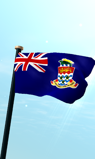 Cayman Islands Flag 3D Free Screenshot 1 - AppWisp.com