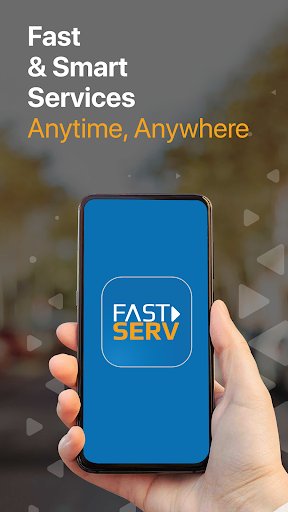 Android application FASTSERV screenshort