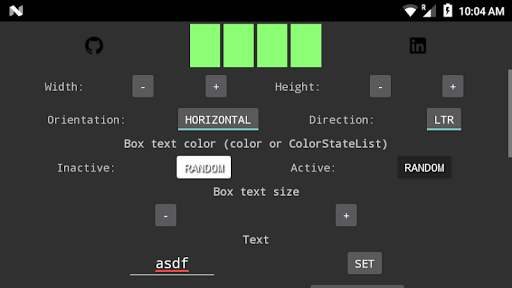 OtpView demo Screen 2