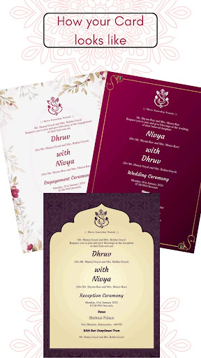 Hindu Wedding Card Maker Screen 2