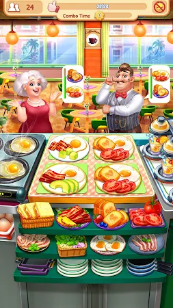 Game screenshot My Restaurant Cooking Home apk download