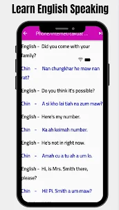 English-Chin Speaking