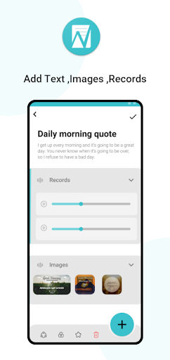 Nota : Notes - Tasks - Memorie Screen 2