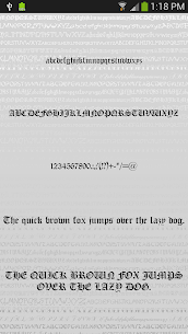 Tattoo Fonts for FlipFont For PC 1