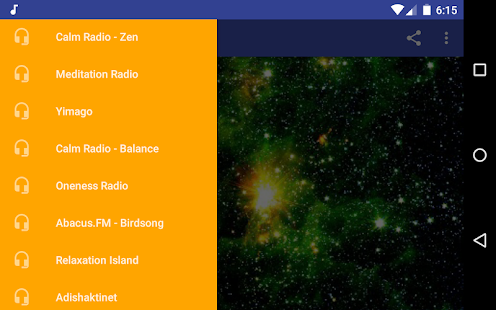 Radio Entspannen Schlafen Screenshot