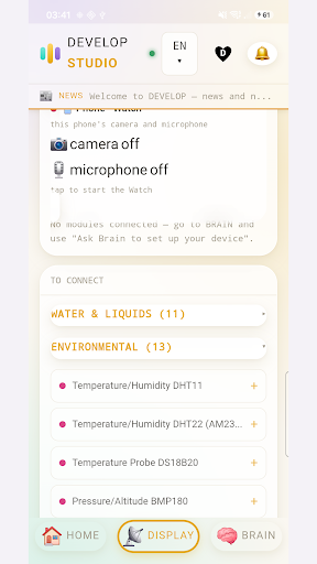 DEVELOP — on device AI screenshot 2