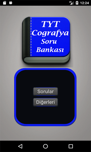 Android application TYT AYT Coğrafya Soru Bankası screenshort