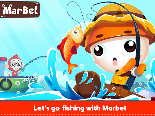 Screenshot of Marbel Fishing - Kids Games