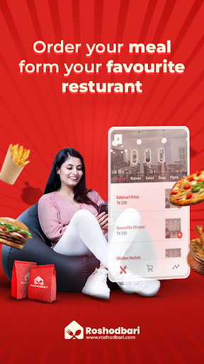 Android application Roshodbari: food & groceries screenshort