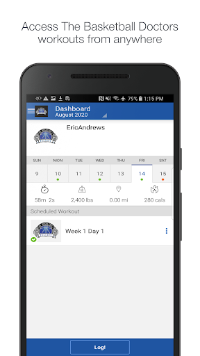 Android application The Basketball Doctors screenshort